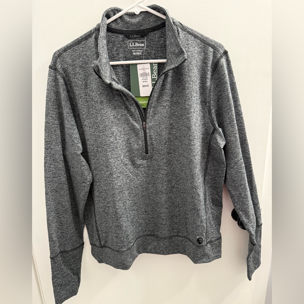 Brand New L.L. Bean Women’s VentureSoft 1/4 zip pullover
